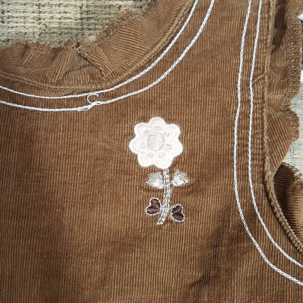 Corduroy Dress Brown Youth Size 24M